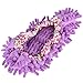 Coperchio di pulizia del pavimento lavabile riutilizzabile per il design elastico della casa [pulizia domestica] (Viola) immagine