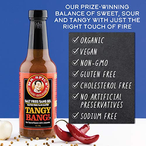 Mr. Spice Organic - Salt Free Sauce (Tangy Bang, Single) - Thumbnail 2