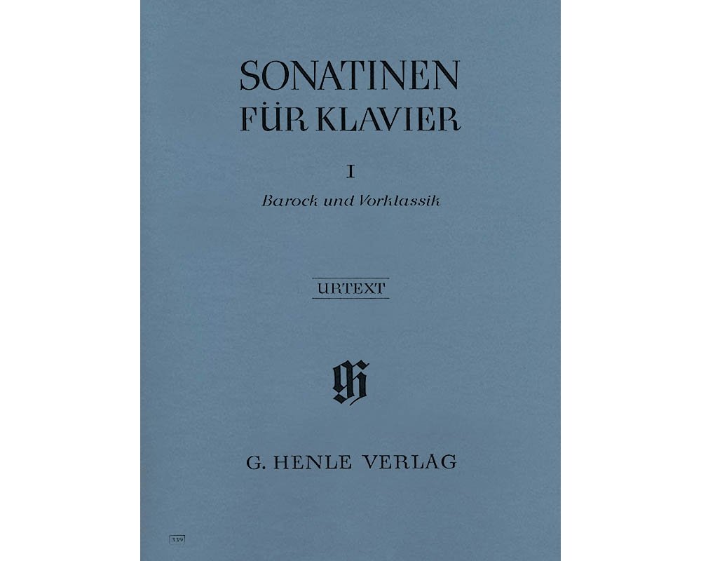 G. Henle Verlag Sonatinas for Piano - Volume I: Baroque to Pre-Classic Henle Music Folios Series Softcover      Paperback – January 1, 2007
