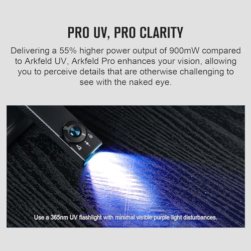 Olight AKPRONEW-BKNW-300000 Arkfeld Pro Rechargeable Edc Flashlight With Green Beam, Uv Light And White Led Combo, 1300 Lumens Portable Flat Flashlight, Triple Light Sources Pocket Lights thumb #6