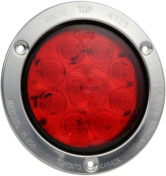 Generic Grote SuperNova 4" Red LED STT Stop Tail Turn Light Pack Of 16