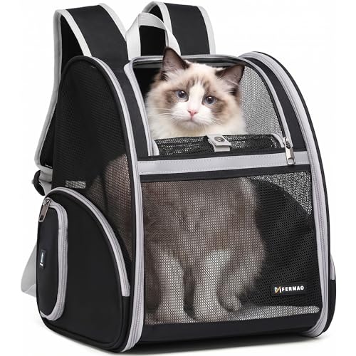 Cat Backpack Carrier for Small Dogs and Medium cat...