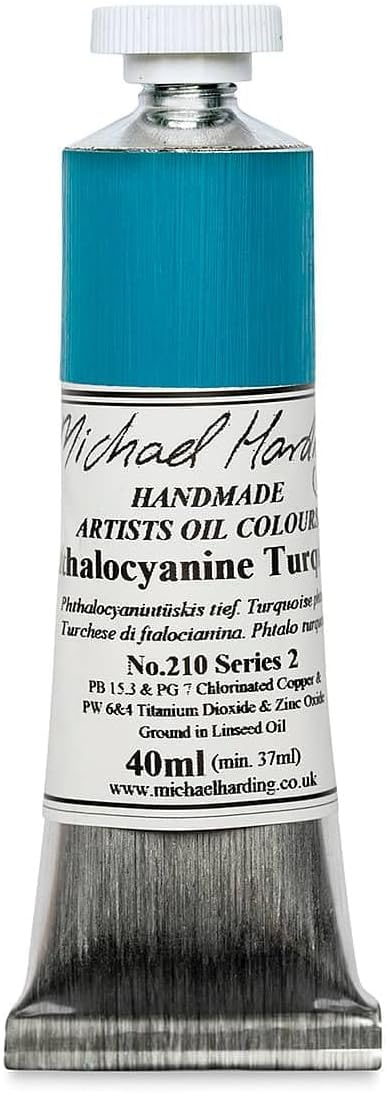 Michael Harding Oil Colour : 40ml Phthalo Turquoise