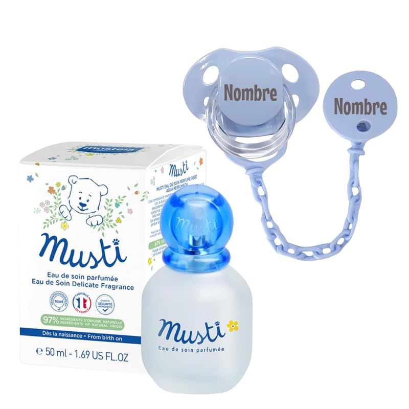 Mababyshop - Set de Chupete y Pinza Personalizados con Nombre |...