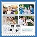 4 Pack Disposable Camera for Wedding Bulk with 6 Photos, 35 mm Single Use Camera Bulk with Flash Wide-Angle Lens for Bride Gathering Wedding Travel Black and White Film