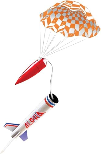 Miniatura 8 de Estes -1225 Cohete Alfa, cada uno - Blanco, Rojo y Azul