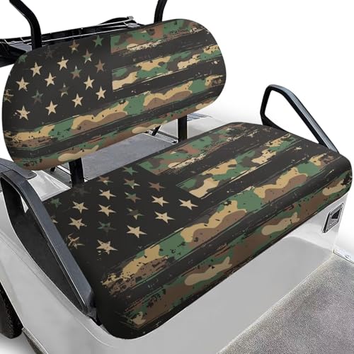 Darisoco Green Camo American Golf Cart Seat Covers