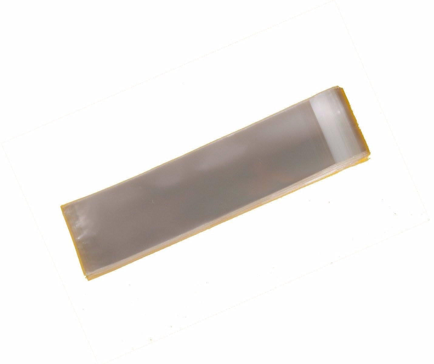 celloexpress Scrunchie Bookmark - 65mm x 290mm + 30mm Self Seal Flap - Cello Clear Display Bags 30 Micron - Medium Cello - Pack of 250