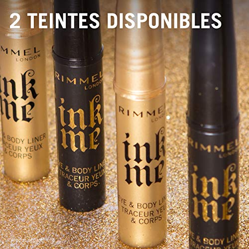 Rimmel London Ink Me Eye & Body Liner, Golden Gang, 3.5 ml - Image 7