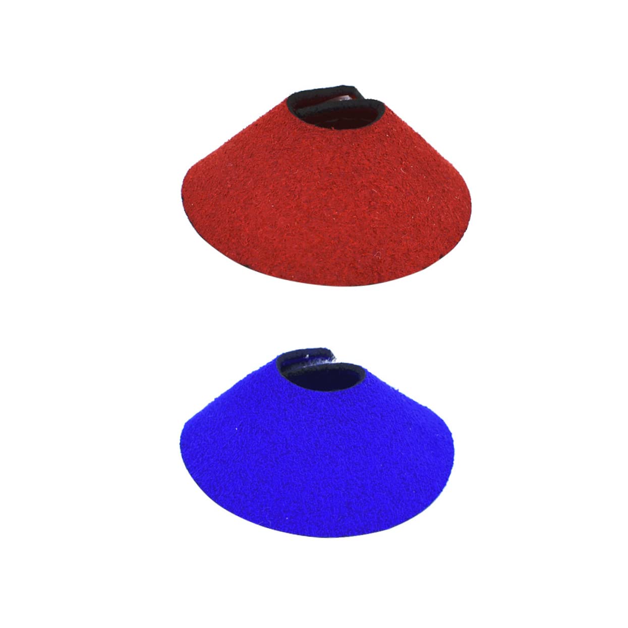 minkissy 2 Piezas Collar De Mordedura De Loro Collar De Recuperación para Agapornis Collar De Pájaro Isabelino Cono De Hámster Terciopelo Coreano Suministros De Mascotas De Cuello