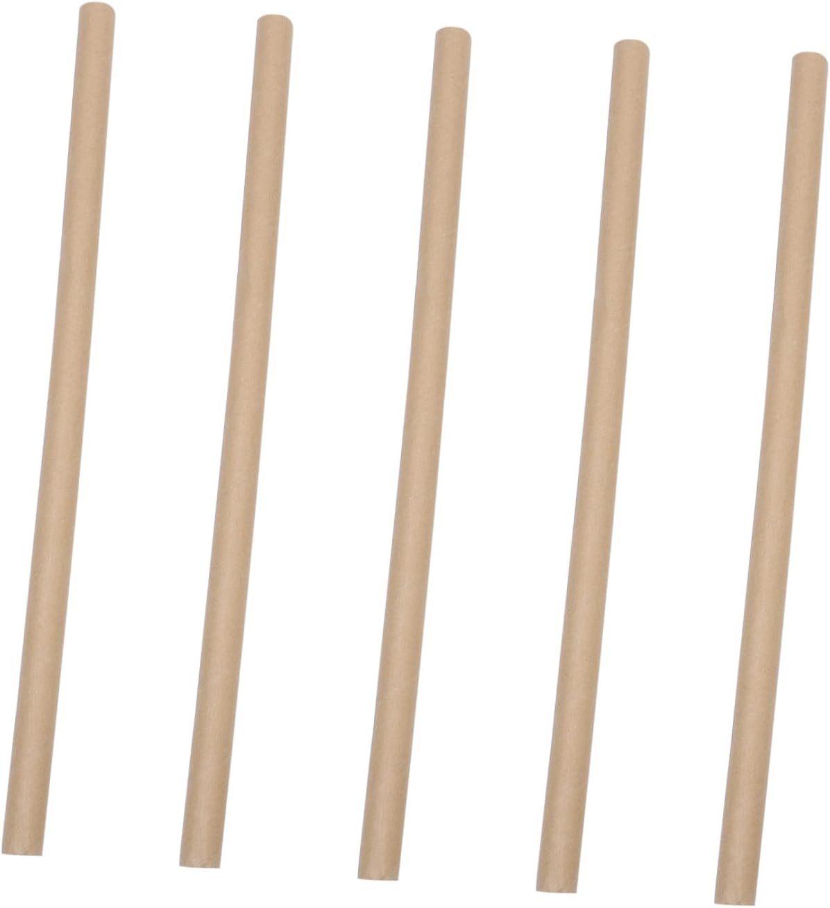Veemoon 5pcs Round Cardboard Paper Tubes for DIY Crafts Storage Poster Rolls for School Projects and Fishing Rod Packaging
