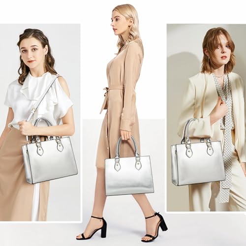 CHICAROUSAL Crossbody Purses and Handbags for Women PU Leather Tote Top Handle Satchel Shoulder Bags3