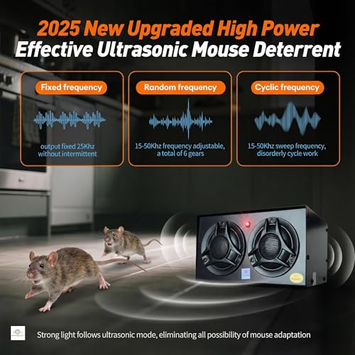Image of Strong Wave Ultrasound Rat Repellent Machine Best for Industrial Use Get Easy Rid of Rat, Mice, Mouse, Squirrels, Bird and Bat Etc. (3500 Square Feet) 1Year Warrenty /Made in India.