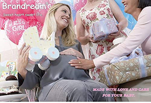 Brandream Girls Floral Nursery Bedding Yellow White Crib Bedding Sunflower Baby Blanket 3 Piece,Farmhouse Fitted Sheet, Ruffle Skirt #TOP7