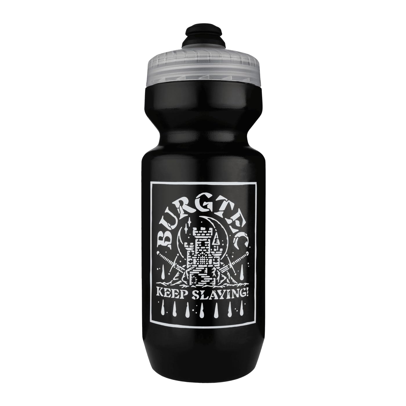 Burgtec Guzzle 650ml Cycling Water Bottle - Keep Slaying