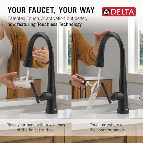 Image of Touch2O Technology Kitchen Faucet with Touchless Technology