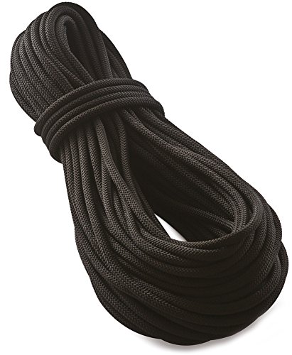Tendon 10,0mm Static Rope Pro Work Statik Kletterseil, Farbe:schwarz, Länge:30 m