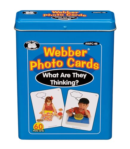 Webber “What Are They Thinking?” Photo Card Deck - Super Duper Educational Learning Toy for Kids