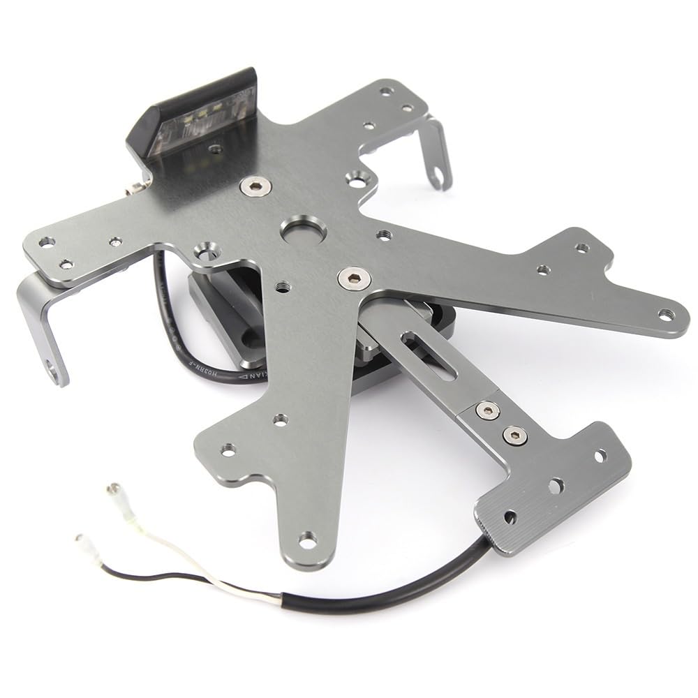 DDGBERFP For Z800 Z 800 Motorcycle License Plate Holder Tail Tidy Mudguard Eliminator(Titanium)