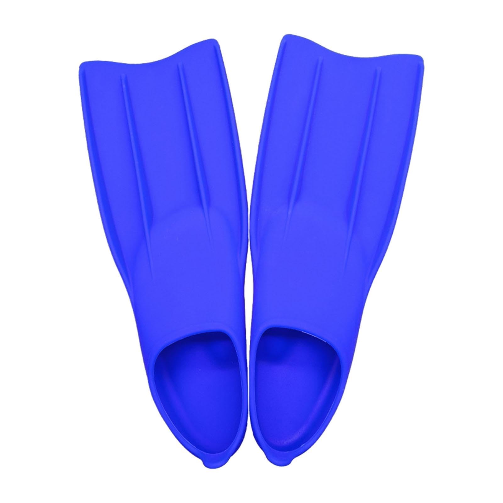 Aletas de Buceo Profesionales Fins de Silicona Ligeras Resistentes de Fáciles de Poner Antideslizantes Adecuadas para Submarinismo Piscina Snorkel Dep