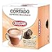 Crastan Capsule Compatibili Dolce Gusto Caffè Cortado Espresso Macchiato - 10 Confezioni da 10 Capsule [100 Capsule]