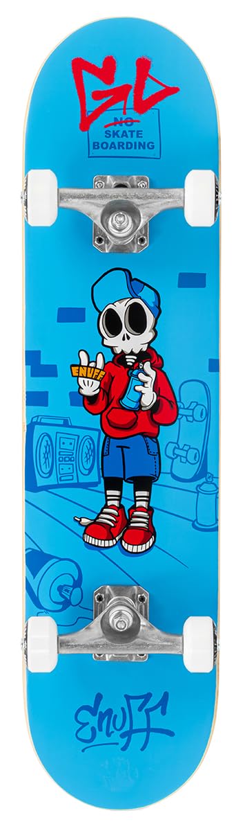Enuff Skateboards Skully Complete Skateboard, Adultes Unisexe