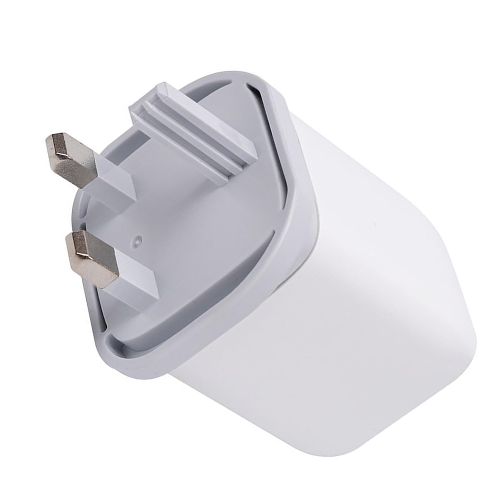 Compact UK Plug Box for Jewelry, Earrings and Small Items, Low-Profile Stash Case for Desk Placement, Shelves and Daily Travel Packing Uk Plug Look Stash Box Adapter Look Storage Case Jewelry Hideaway