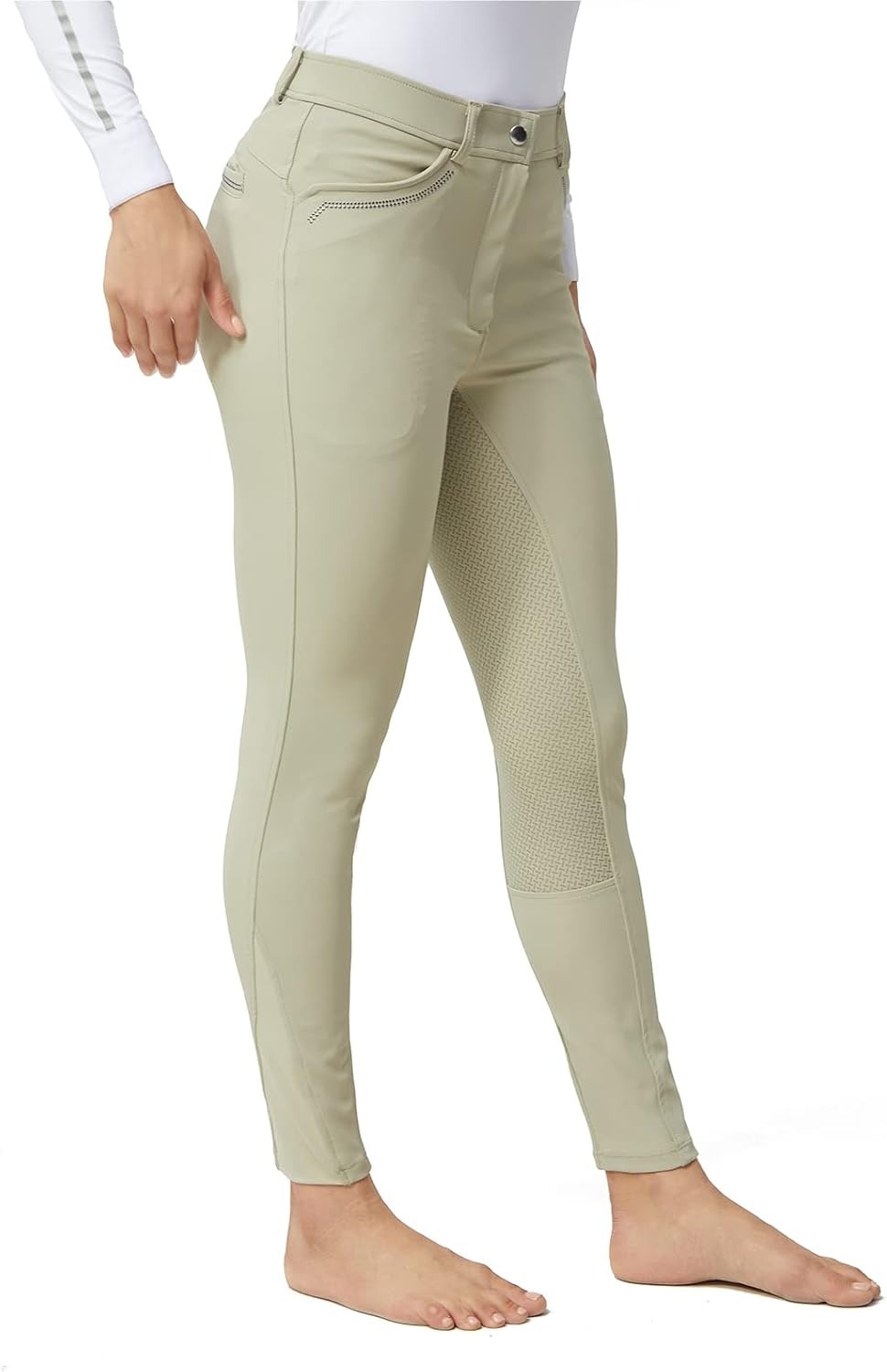 Vista 4 de TrustBreech Horse Riding Pants Women Equestrian Breeches Ladies Training Horseback Riding Pants