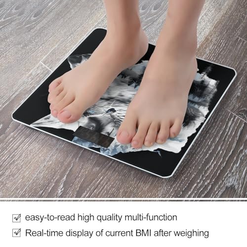 Báscula Digital para Baño con Pantalla LCD miniatura 5