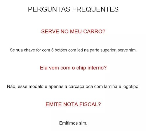 Capa Carcaça Chave Canivete Vw Gol G6 G7 Jetta Fox Up Modelo Orig