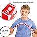 CUBIDI® Magic Snake Cube | Fidget Snake Toy for Kids | Travel Toys for Kids Ages 4-8 | Great Gift for Boys and Girls Birthday, Christmas, Stocking Stuffers - 48 Blocks | 0.9 inch x 0.7 inch | Red