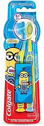 Escova de Dente Infantil Colgate Smiles Minions 6+ Anos 2 unid