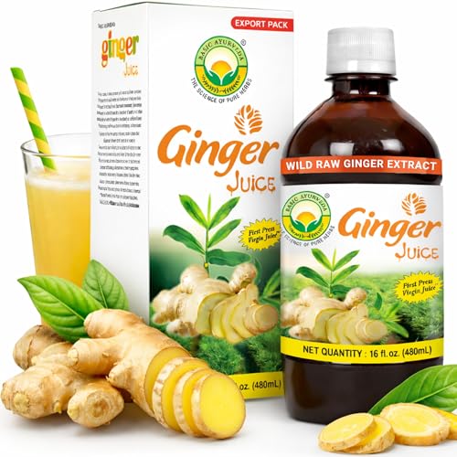 Basic Ayurveda Ginger Juice | 16.23 Fl Oz (480ml) |