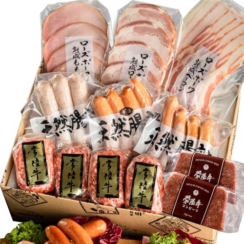 ギフト ハム 肉 肉のイイジマ ソーセージ ハンバーグ 詰め合わせ IFFA金賞 お楽しみグルメ 全8種| お歳暮 プレゼント 食べ物 贈り物 おつまみ 誕生日プレゼント セット お祝い 内祝い 出産 結婚 お取り寄せ 食品 退職 お礼