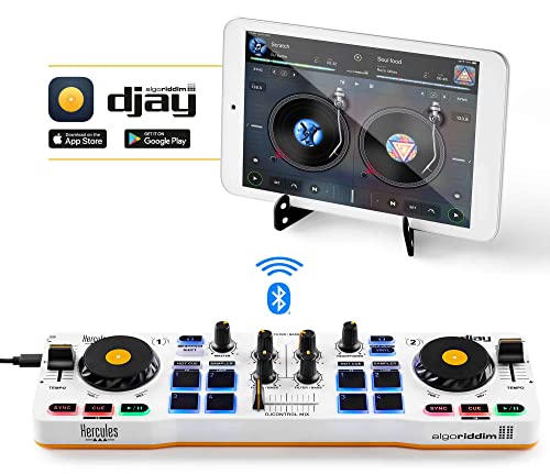 Hercules DJControl Mix – Drahtloser Bluetooth DJ-Controller
