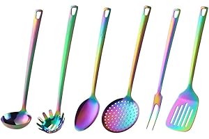 Marco Almond Rainbow Cooking Utensils