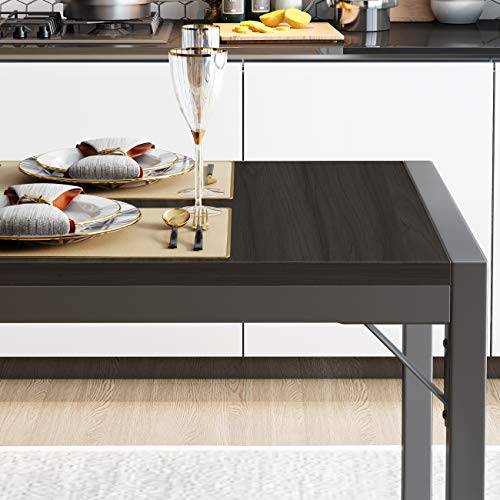 image for Amolife 3 Pcs Kitchen Dining Room Furniture, Metal Frame and MDF Board