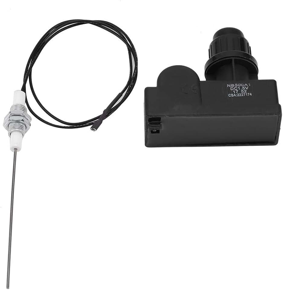 Accenditore Piezoelettrico Per Caminetti A Gas E Barbecue | Doppia Confezione Con Cavo Da 1 Metro | Accensione A Pulsante - Foto 8