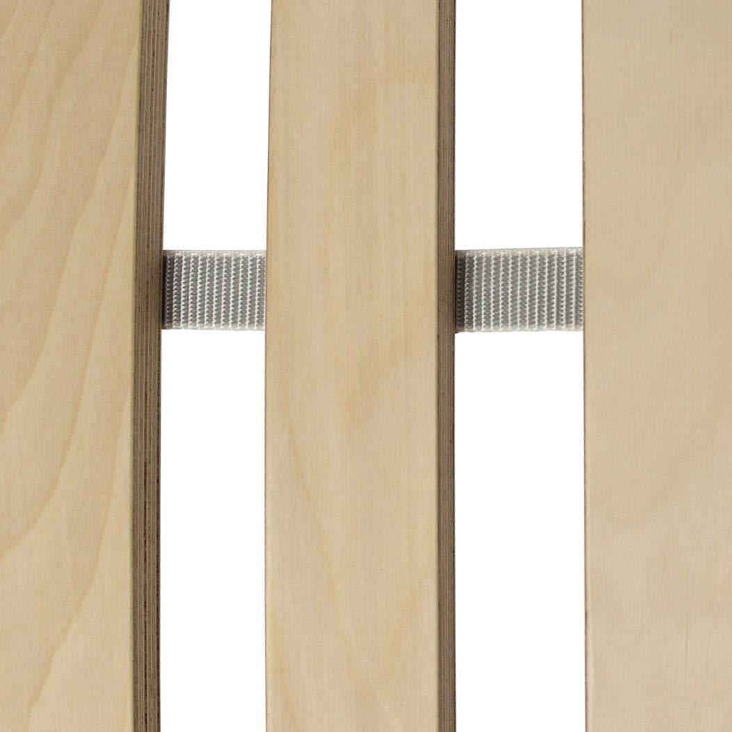 CLAMARO Somier enrollable 90 x 200 cm, 22 listones, madera de abedul, 450 kg | CLAMARO Somier enrollable de 140 x 200 cm con 22 listones de madera de abedul extra estable para 450 kg de carga superficial