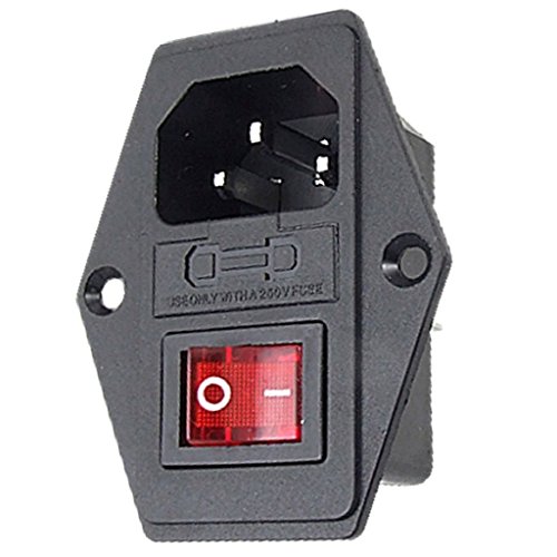 Cess CESS-PP(1*02 Ac Power Socket With Switch & Fuse & Lamp,Chassis/Panel Mount thumb #4