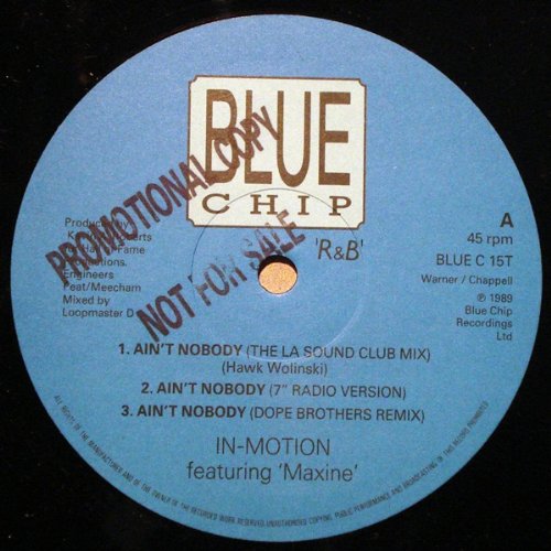 Ain't Nobody / Just Those Beats - In-Motion 12