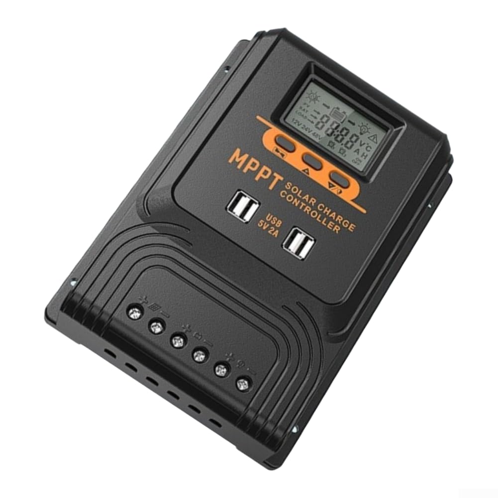 50 A pour régulateur de charge solaire PWM 12-48 V Détection automatique