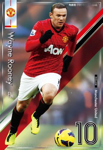 Amazon Co Jp パニーニフットボールリーグ Star ウェイン ルーニー Pfl03 063 145 Panini Football League ホビー 通販