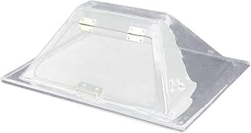 Benchmark 64020 Sneeze Guard, 22" Width x 9" Height x 16" Depth, for 20 Hotdog Roller Grill