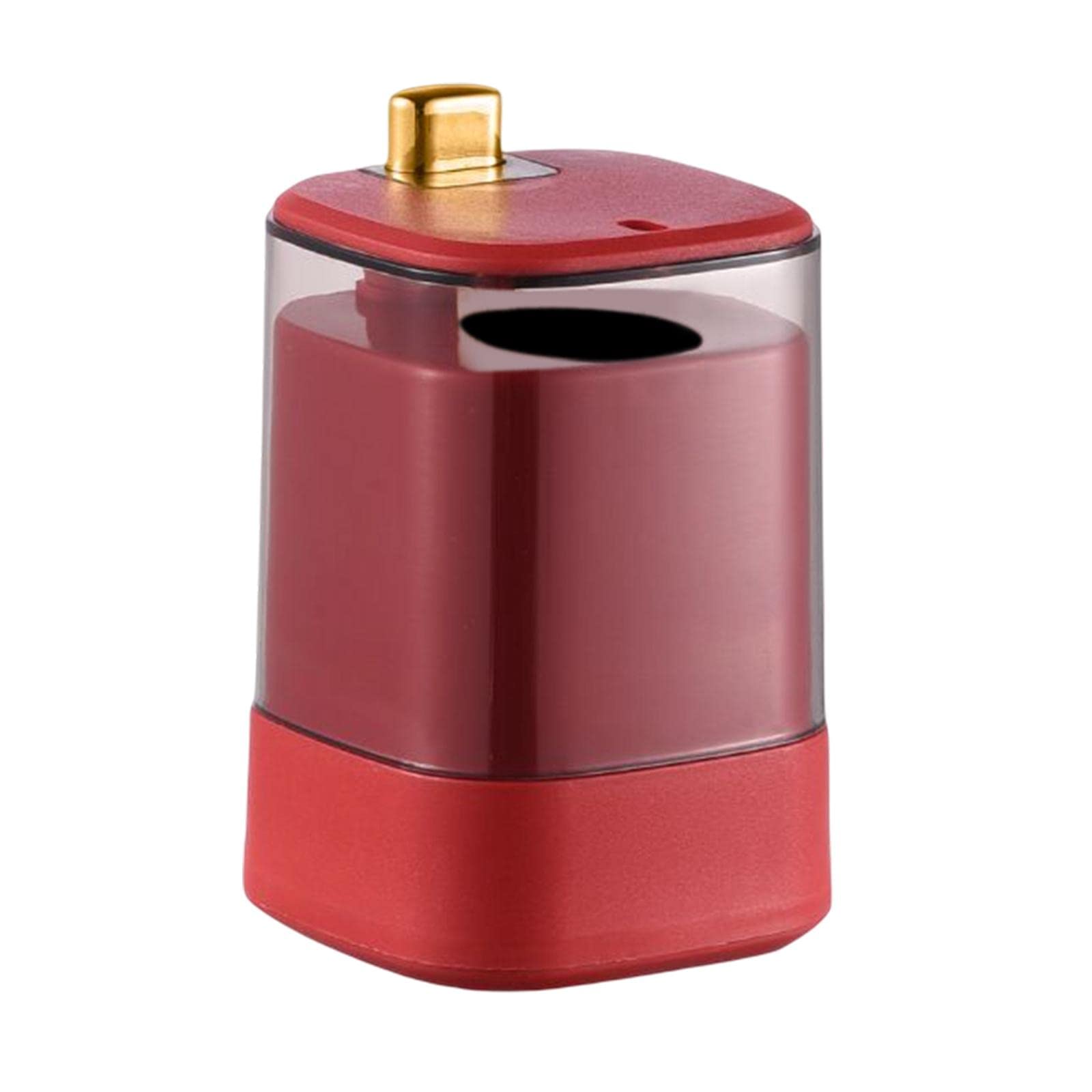 Toothpick Holder Dispenser with Clear Lid for Picnic Dining Table Restaurant Red-image-4