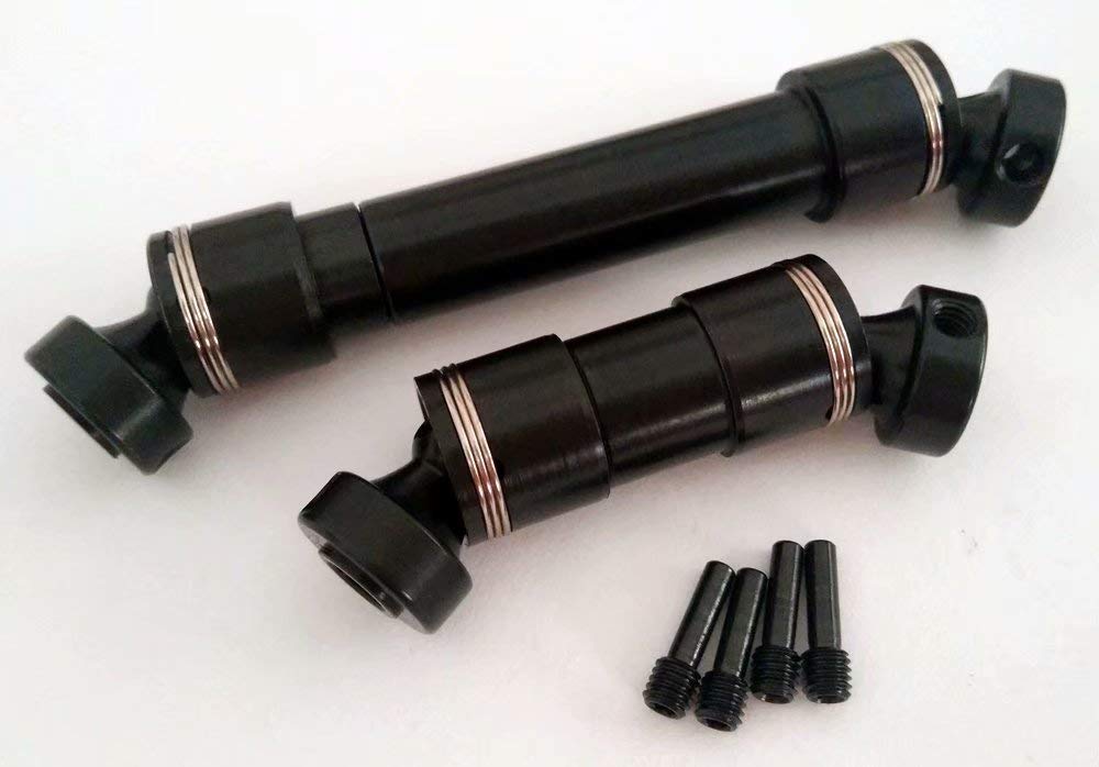 CrazyRacer Hard Steel Main Center Driveshafts Fit Traxxas 1/16 EREVO Summit Slash 4WD 7250R
