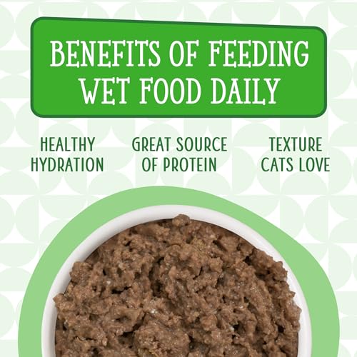 Image of Weruva Cats in The Kitchen, Lamb Burger-ini Wet Cat Food, 10oz Can (Pack of 12)