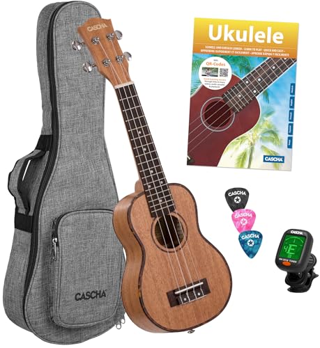 Cascha HH 2027 Premium Soprano Ukulele Starter Pack
