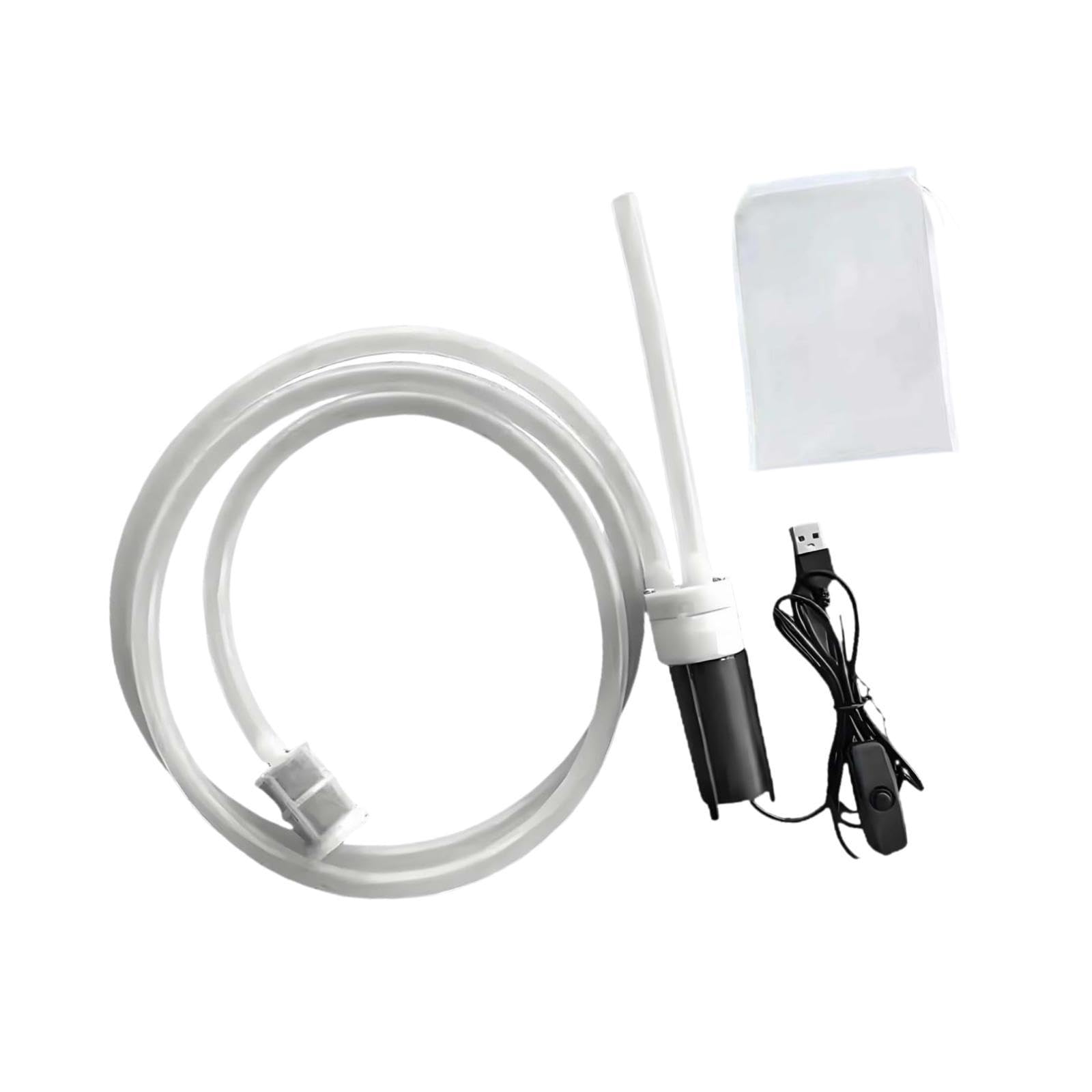 ZOOMELLA USB Electric Auto Siphon Self Priming Pump Compact for Home Brewing Kombucha 100Cm Tube Bag Home & Garden| Home Improvement| Plumbing & Fixtures| Pumps-image-41