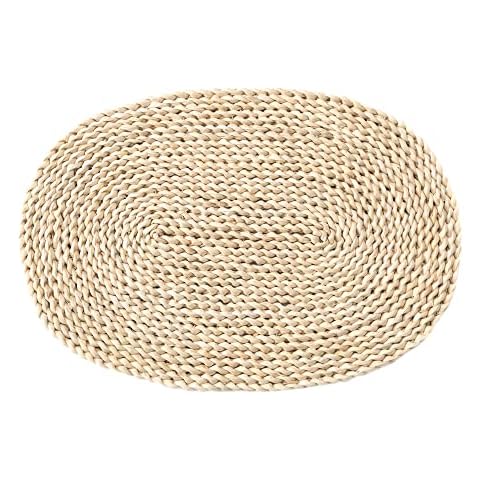 Aiminjey Natural Corn Straw Placemats Cover